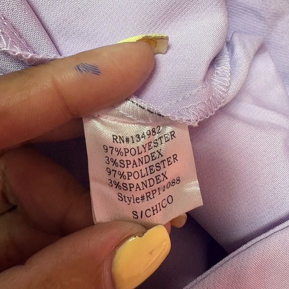 Women's Lavender Pantsuit - Picture 10 of 12